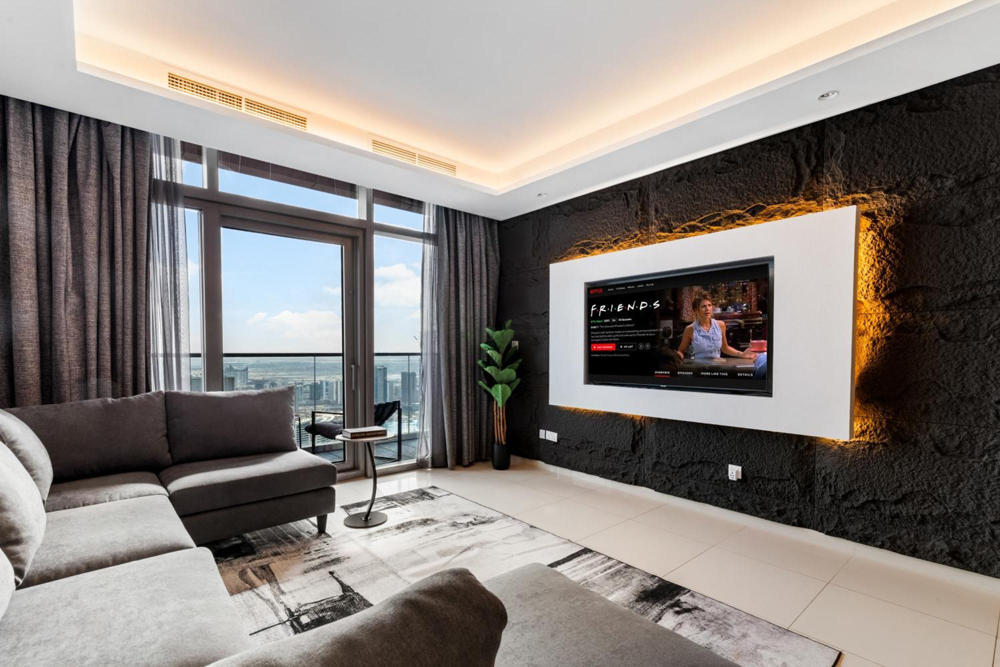 Sky-high 2br - Infinity Pool & Burj Khalifa Views Дубай